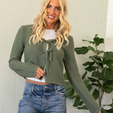 Finn Sweater - Light Olive