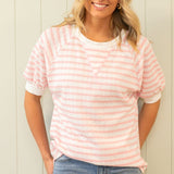 Pearl Stripe Top