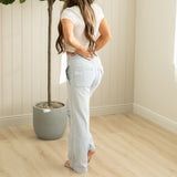 KanCan Wide Leg Drawstring Jeans