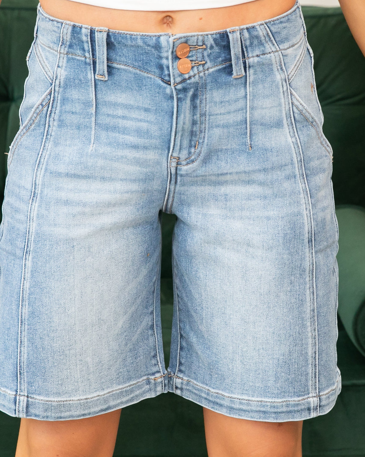 Risen Front Seam Shorts