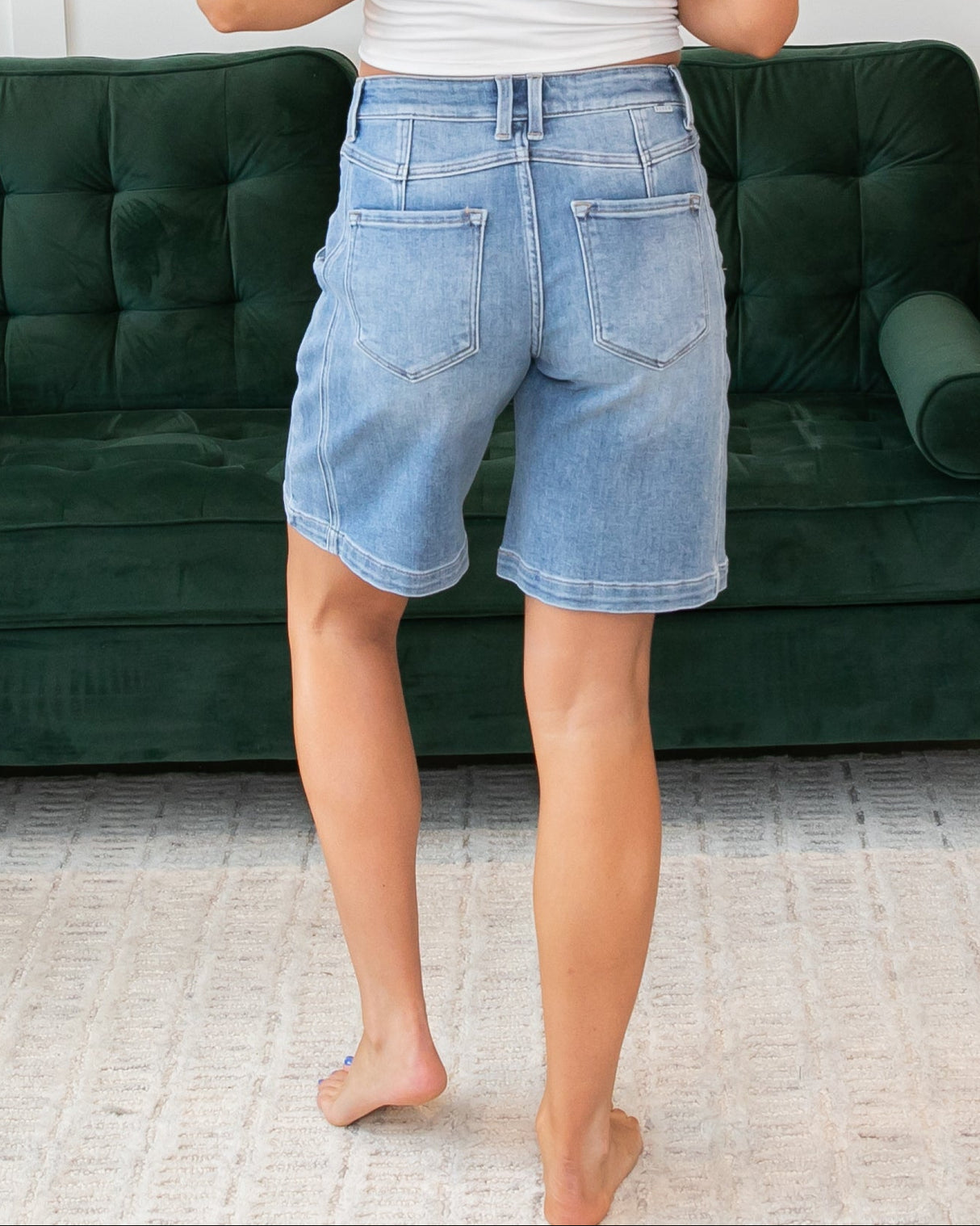 Risen Front Seam Shorts