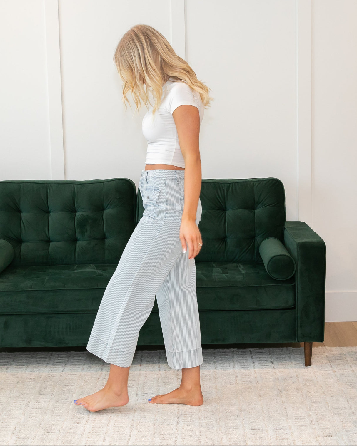 Georgia Stripe Denim