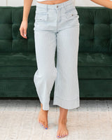 Georgia Stripe Denim