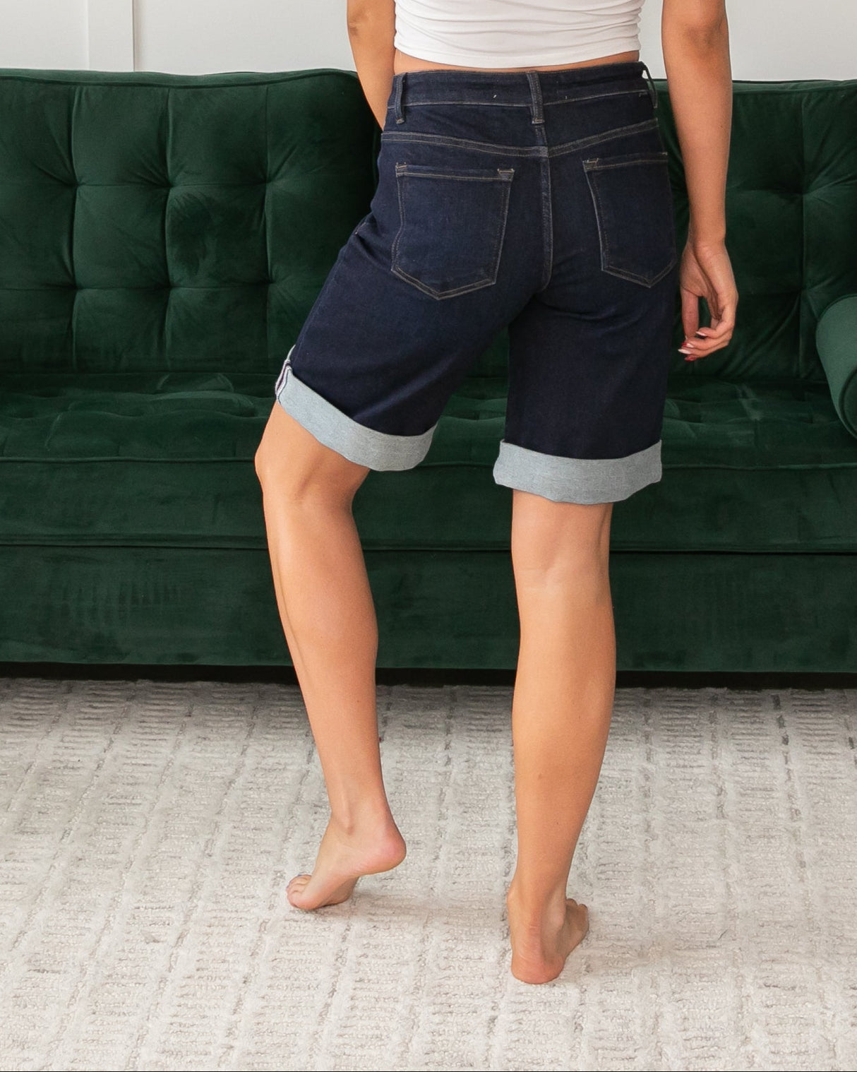 Risen Slouchy Cuffed Jorts