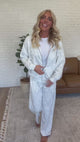 White Camo Lounge Set